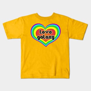 Love Galaxy Kids T-Shirt